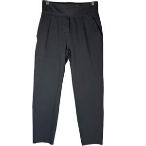 Kit And Ace Playful Pants Sz 6 PullOn Wide Waistband Tencel Cashmere Blend Ankle